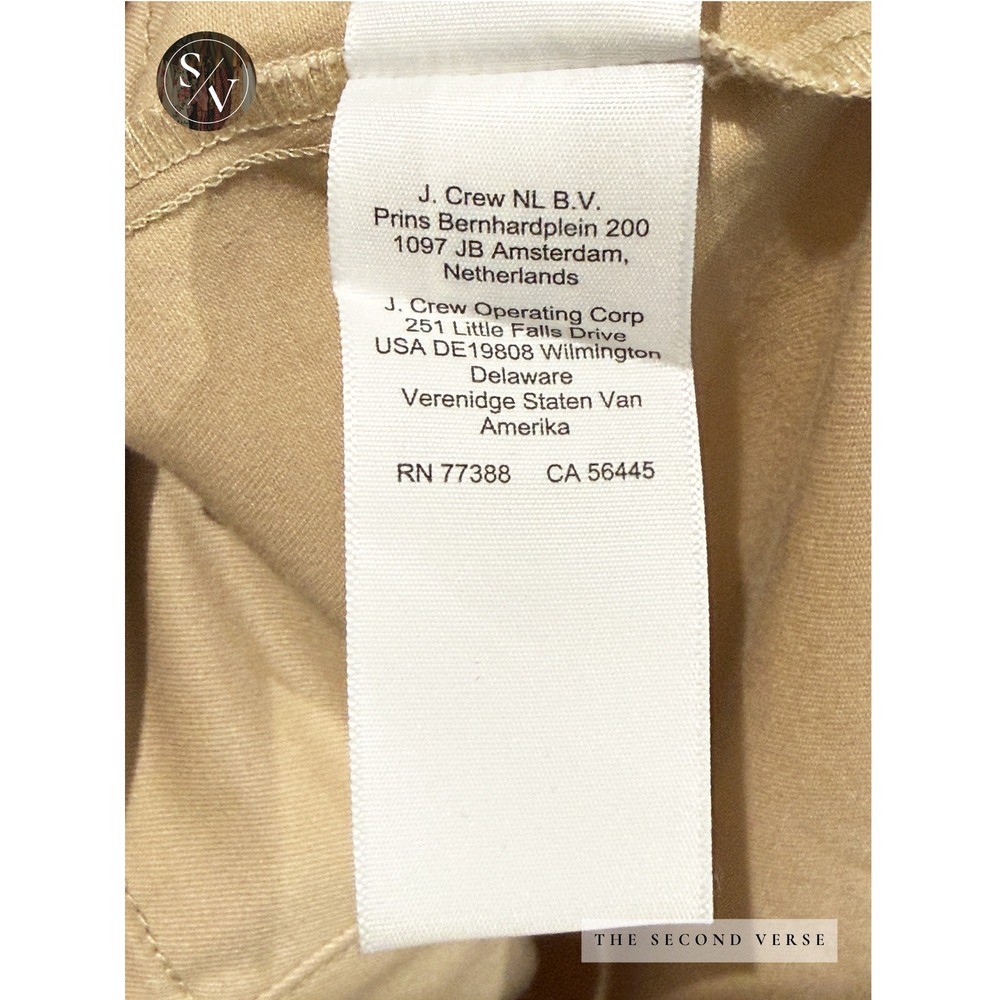 J. Crew Gamine Utility Shirtdress Stretch Twill BY836 Size 20 - Picture 11 of 11